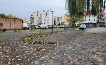 Zakończono przebudowę terenu miejskiego przy ul. Szkolnej i ul.Jana Matejki