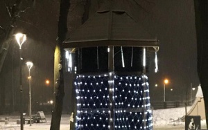 Tężnia w zimowej odsłonie